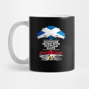 Scottish Grown With Egyptian Roots - Gift for Egyptian With Roots From Egypt Mug